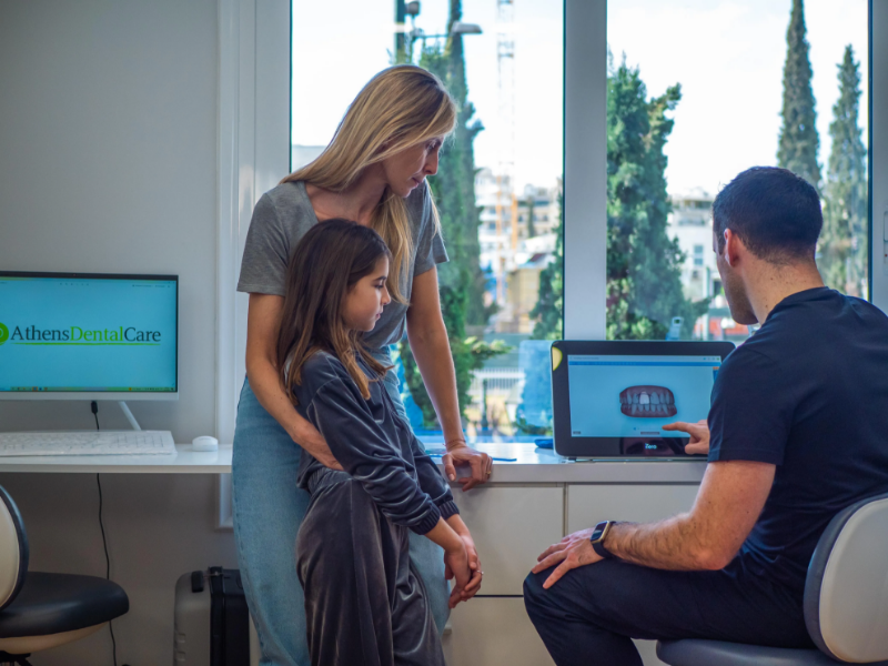 Снимка на Лечение на деца с алайнери